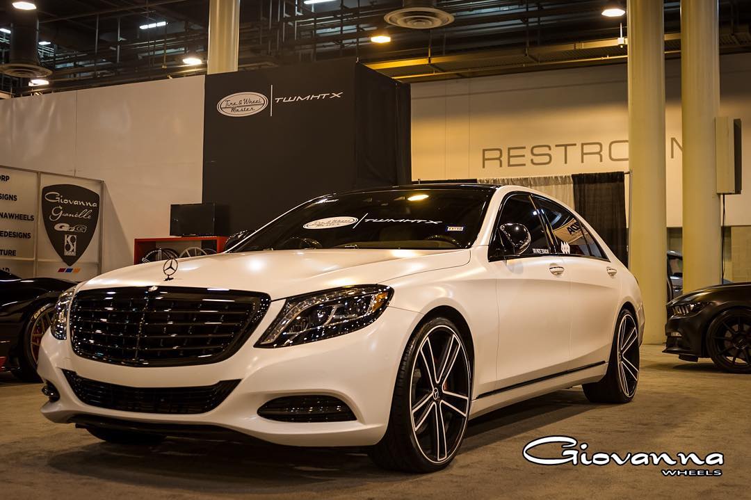 Koko Kuture Massa-5 Machined Black on Mercedes Benz W222